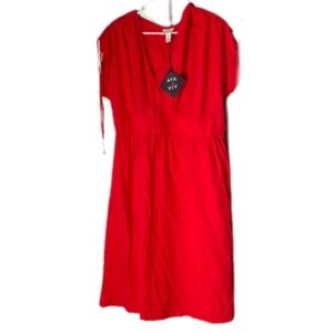 Ava & VIV, womens, 2X, red, dress, NWT